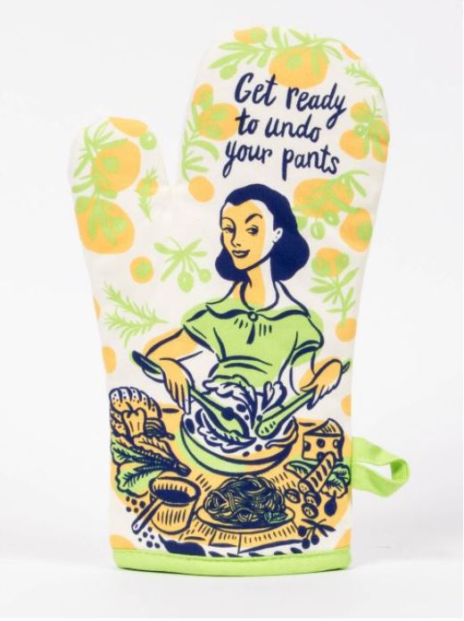 Blue Q Oven Mitt - Get Ready to Undo Your Pants