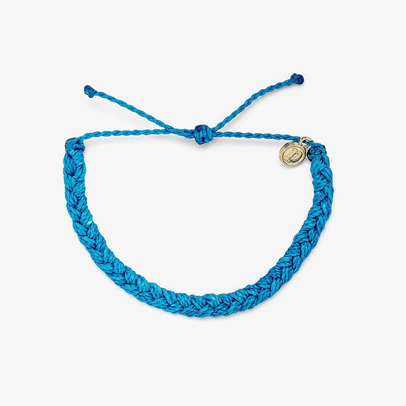 Pura Vida Braided Bracelet - turquoise