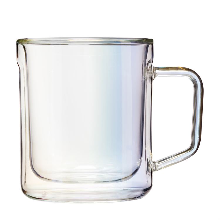 FINAL SALE Corkcicle 12oz. Glass Coffee Mug -Double Pack - Prism