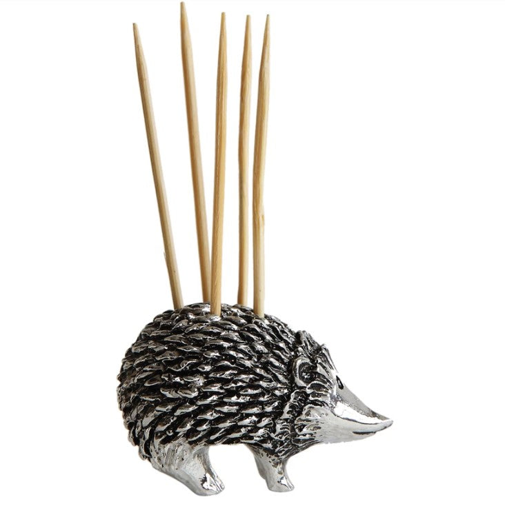 Hedgehog Toothpick Holder With 5 Toothpicks