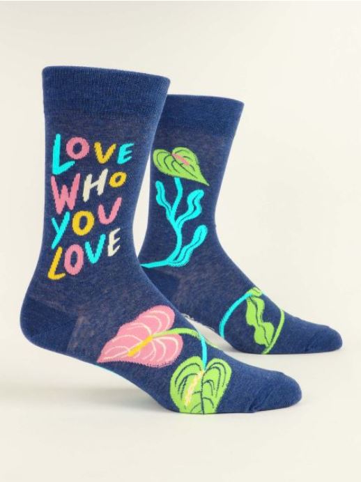 Blue Q Mens Socks - Love Who You Love