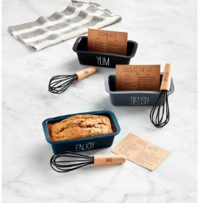 FINAL SALE Mud Pie Silicone Mini Loaf Set - 3 Styles