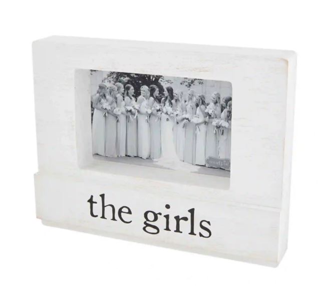 FINAL SALE Mud Pie "The Girls" Picture Frame
